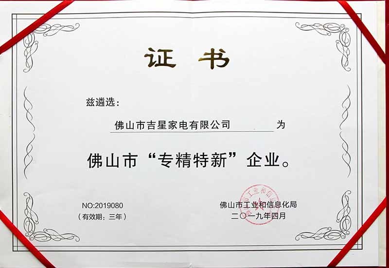 2021佛山市专精特新企业